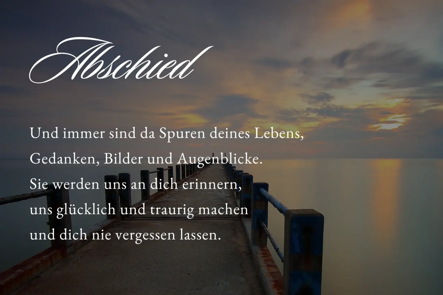 trauerkarte schreiben